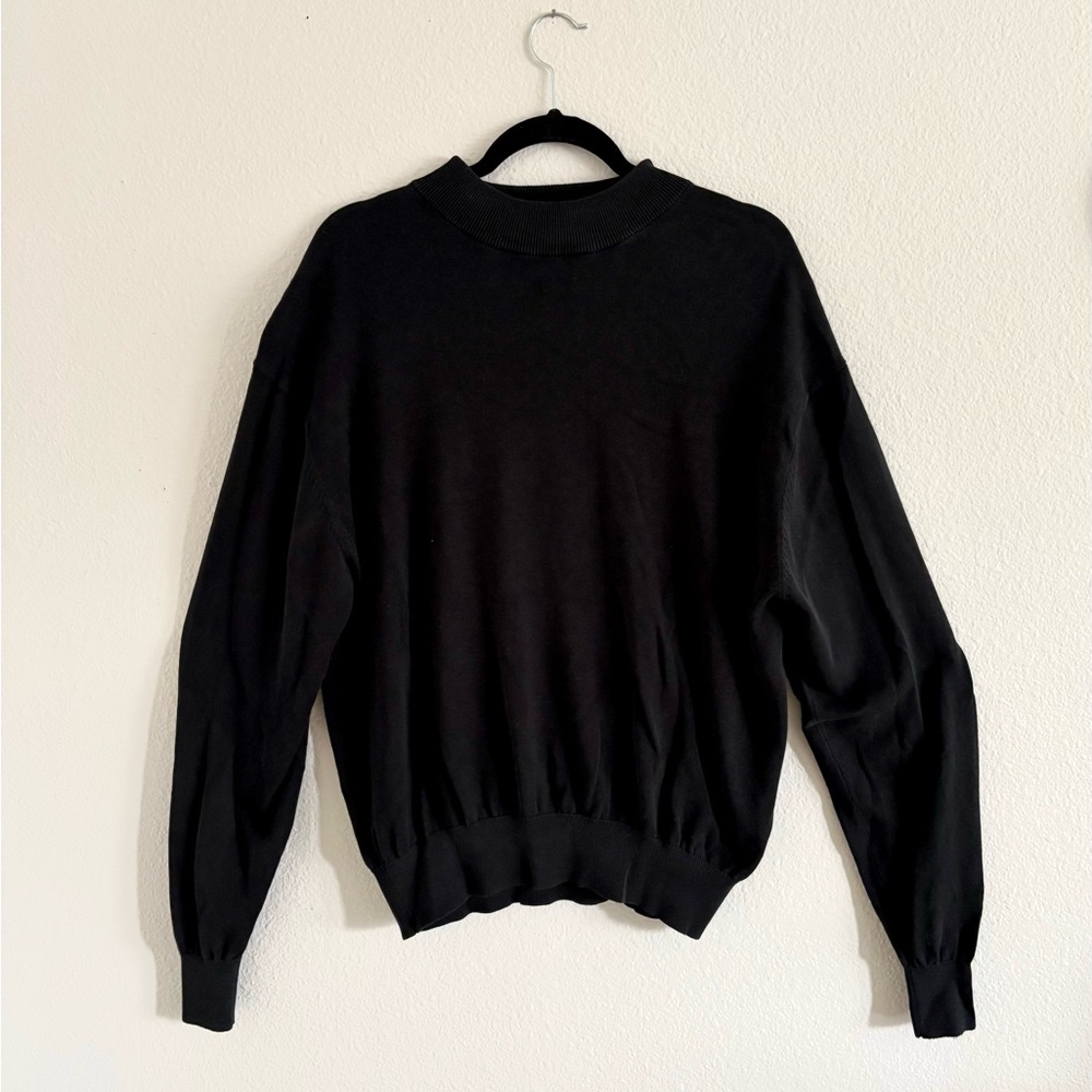 Classic Black Men's Sweater
